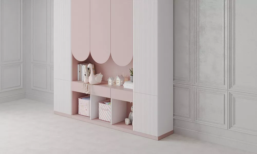 Шкаф с рабочей зоной «Марти» 2