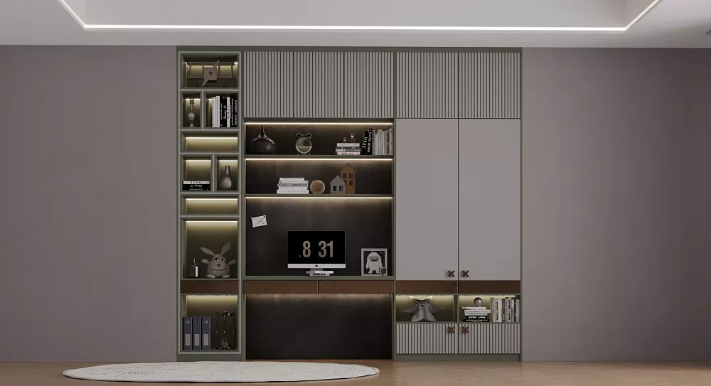 Шкаф с рабочей зоной «Марти» 2