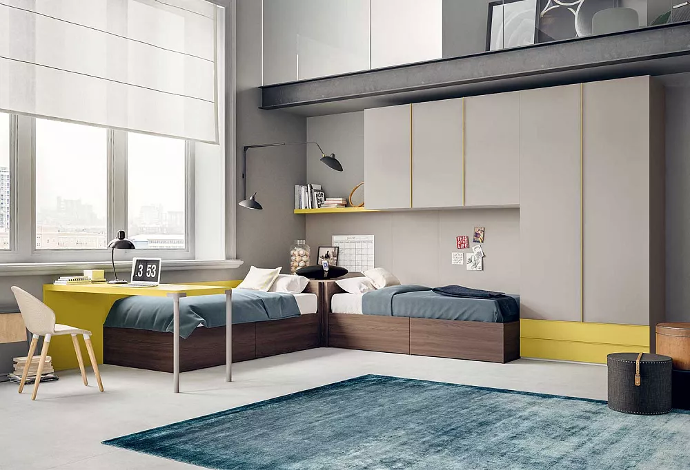 Шкаф с рабочей зоной «Марти» 2