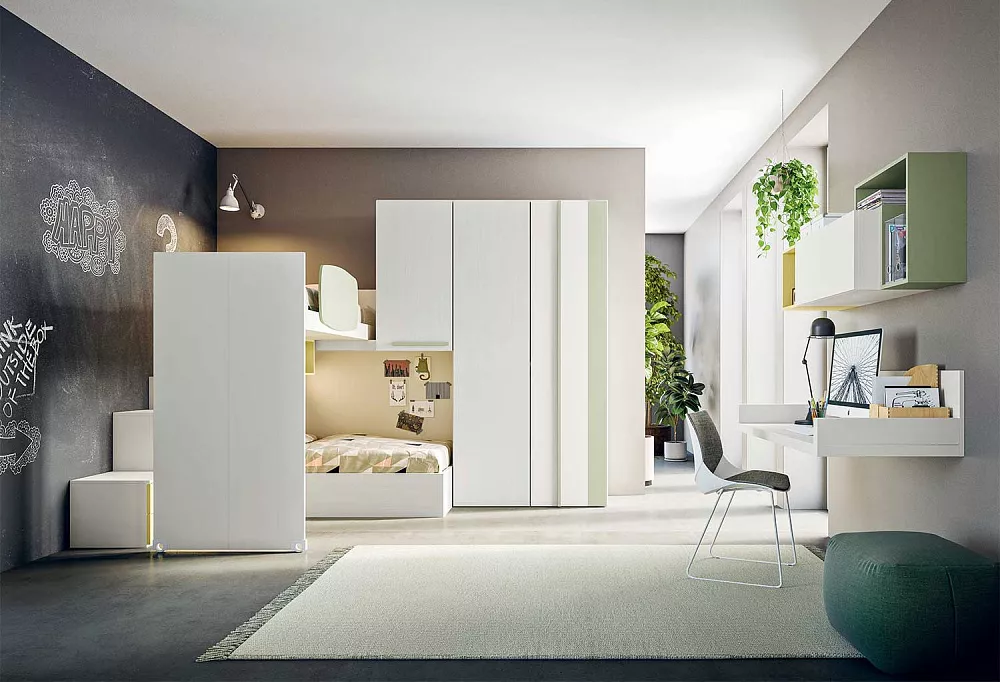 Шкаф с рабочей зоной «Марти» 2