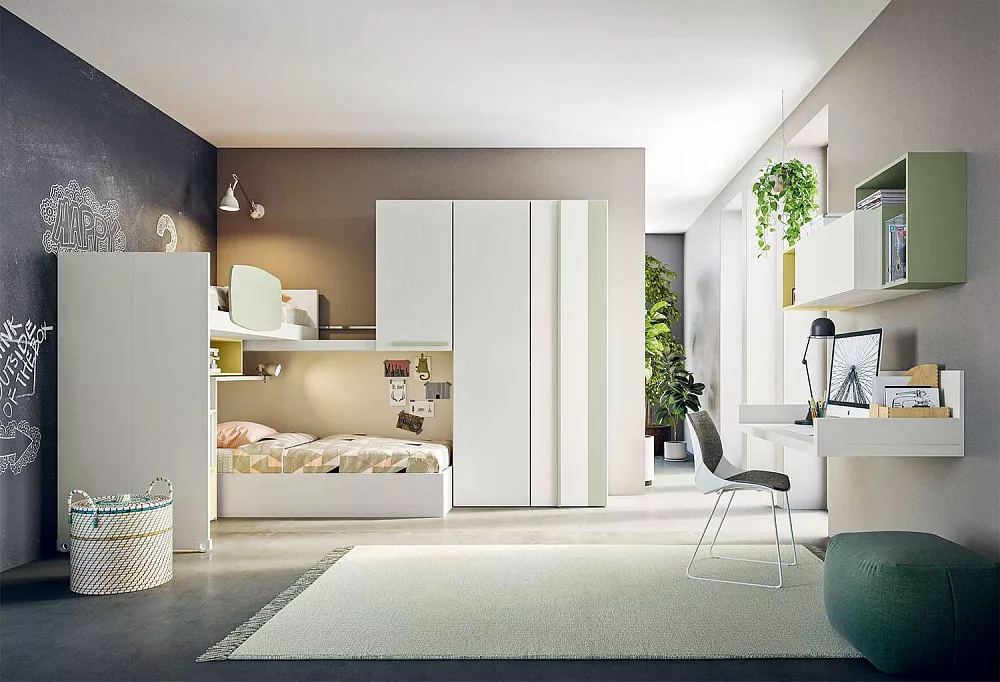 Шкаф с рабочей зоной «Марти» 2