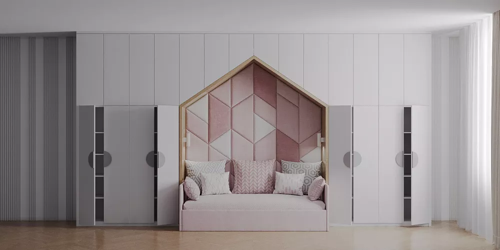 Шкаф с рабочей зоной «Марти» 2