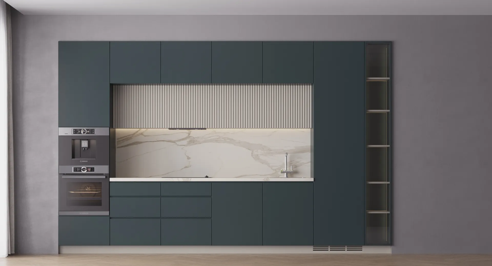 КУХНИ НА ЗАКАЗ ПО ИНДИВИДУАЛЬНЫМ РАЗМЕРАМ - фото 24