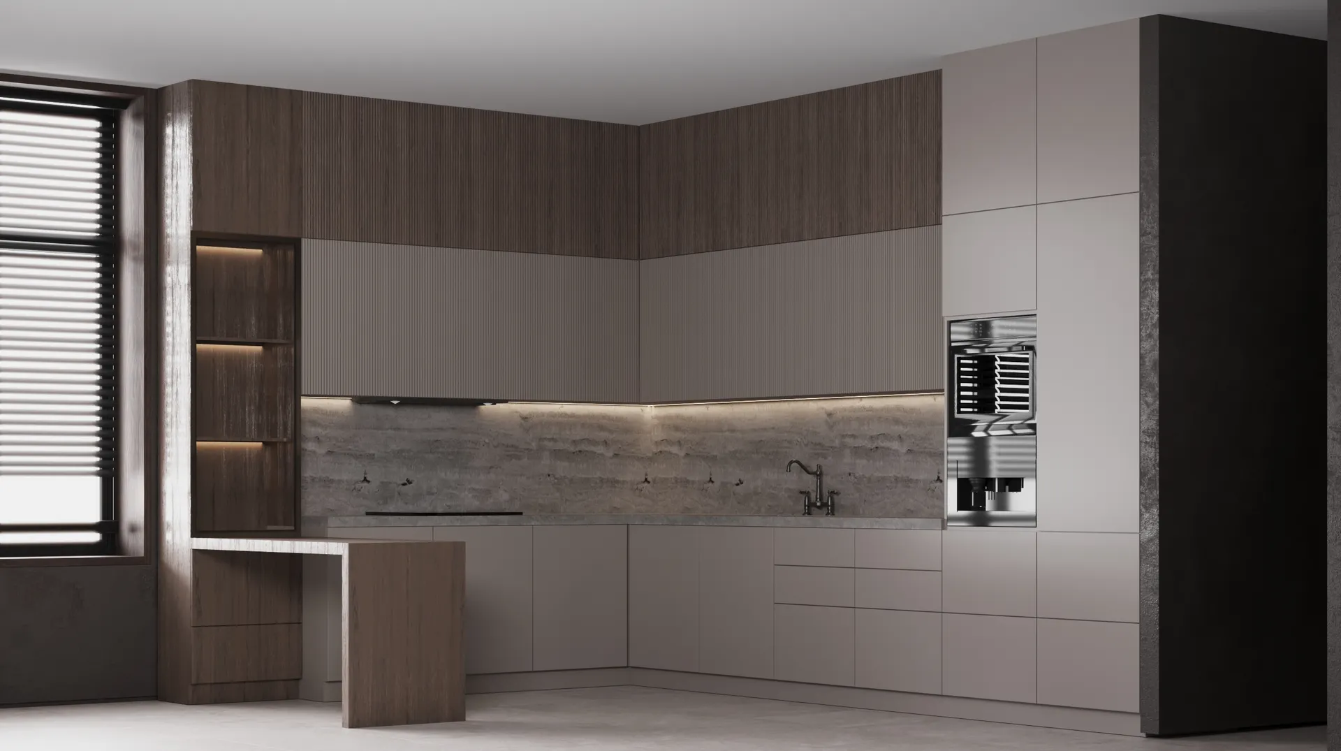 КУХНИ НА ЗАКАЗ ПО ИНДИВИДУАЛЬНЫМ РАЗМЕРАМ - фото 23